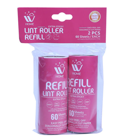 Lint Roller Refill - 2 Pcs | WBM HOME